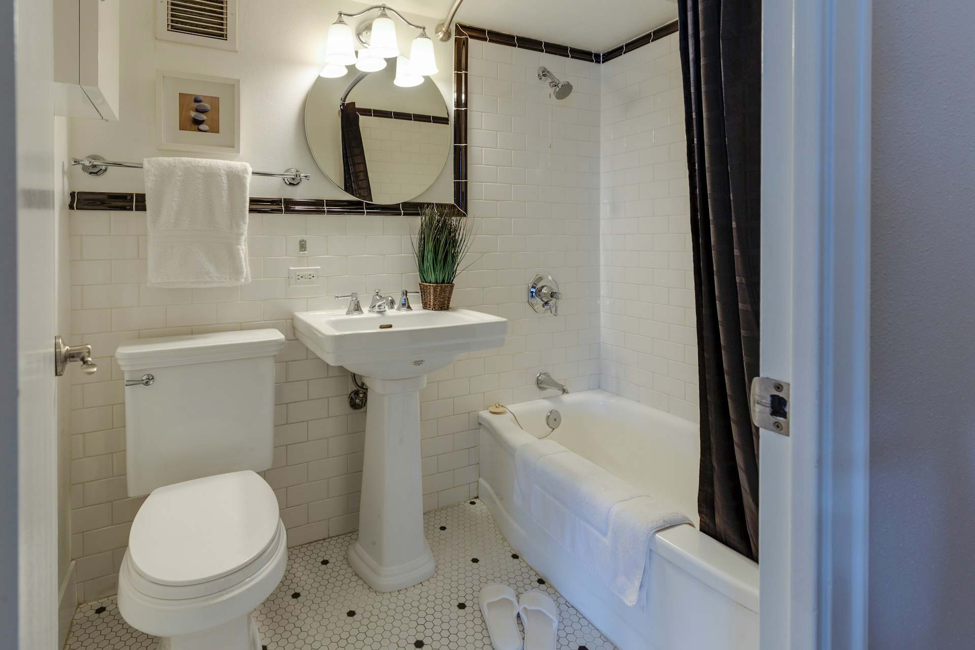 Newly renovated bathroom